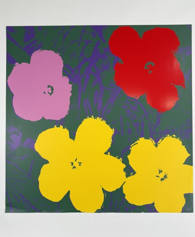 After: Andy Warhol (1928-1987) Serigraph (1 of 7)