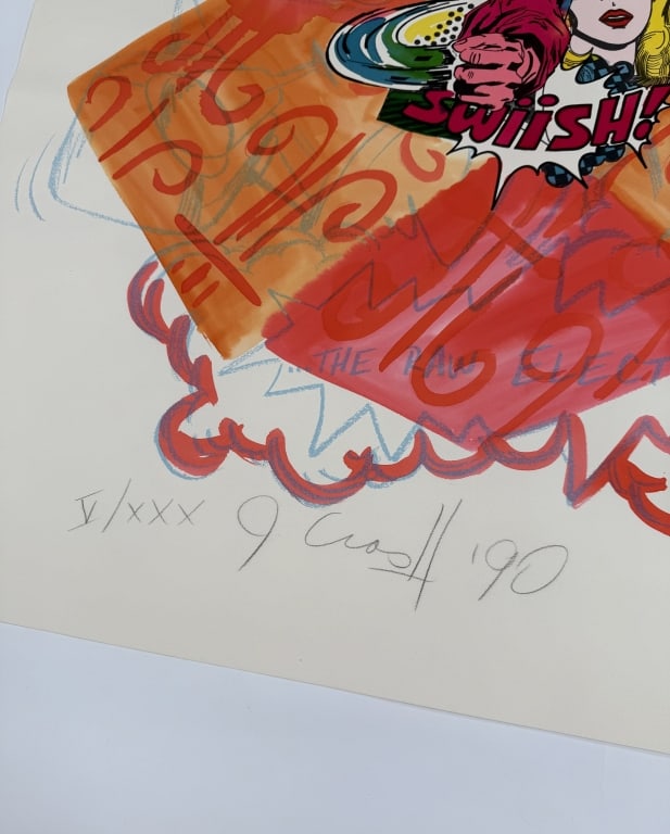 John 'Crash' Matos (b. 1961) Signed Serigraph - 3