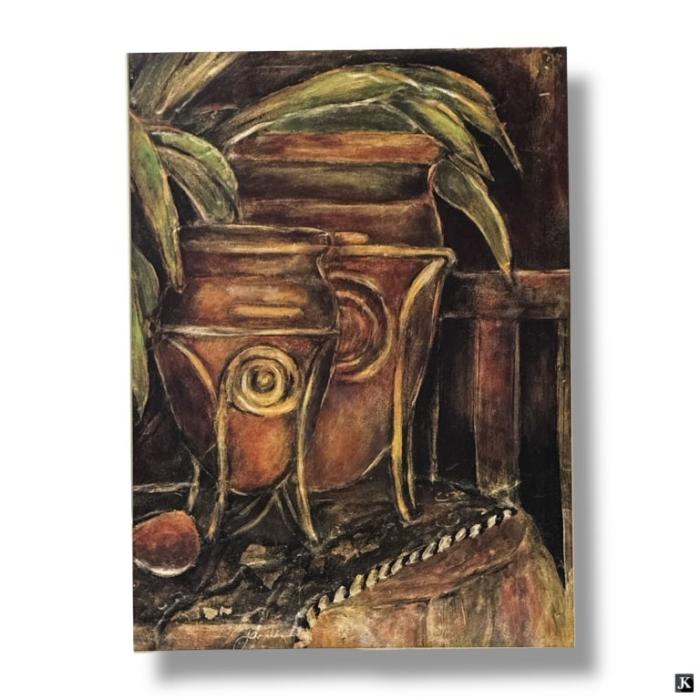 1980's Decorative Color Print (1 of 5)