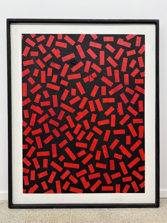 Peter Young (b.1940) Acrylic/Canvas (1 of 6)