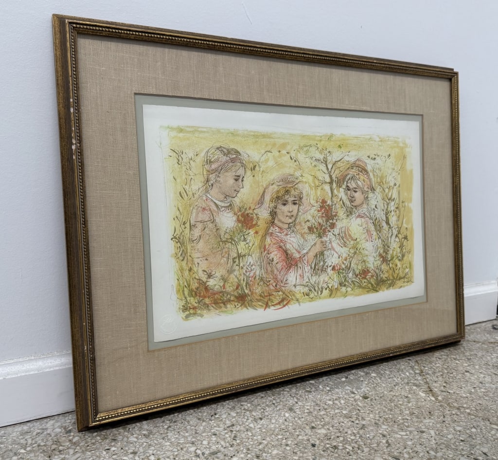 Edna Hibel (1917-2014) Signed Lithograph (1 of 6)