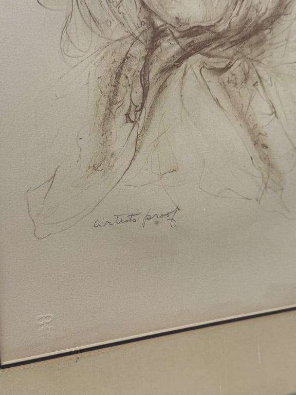 Edna Hibel (1917-2014) AP Signed Lithograph - 3