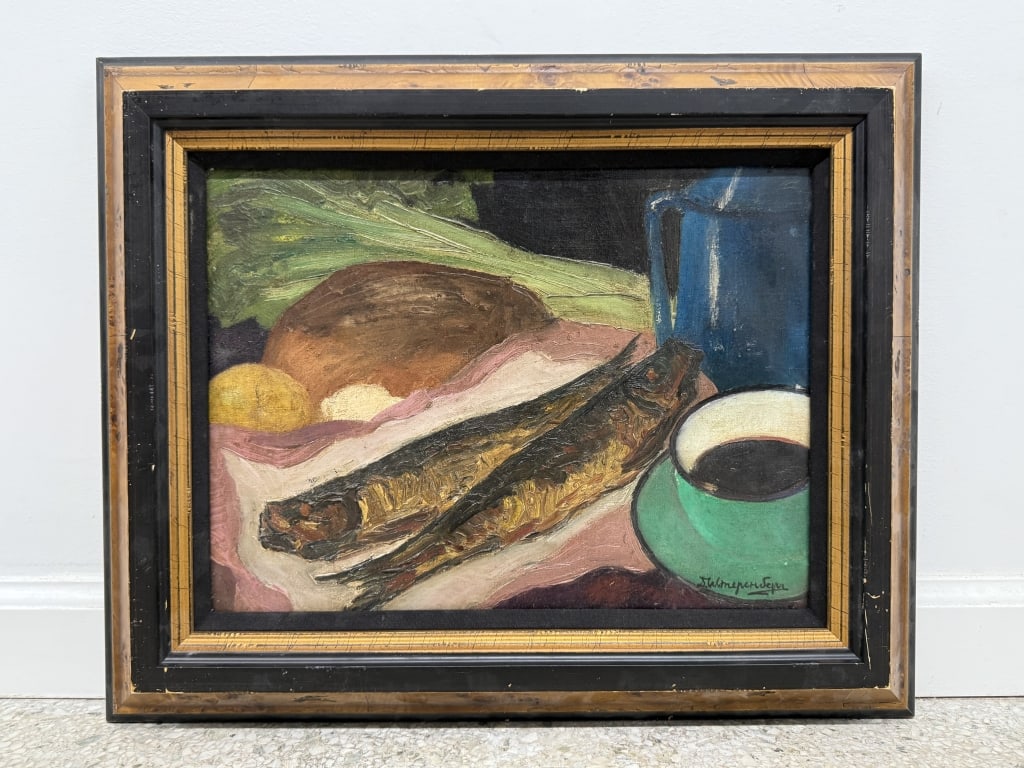 Artist Unknown Oil/Cavnas (1 of 6)