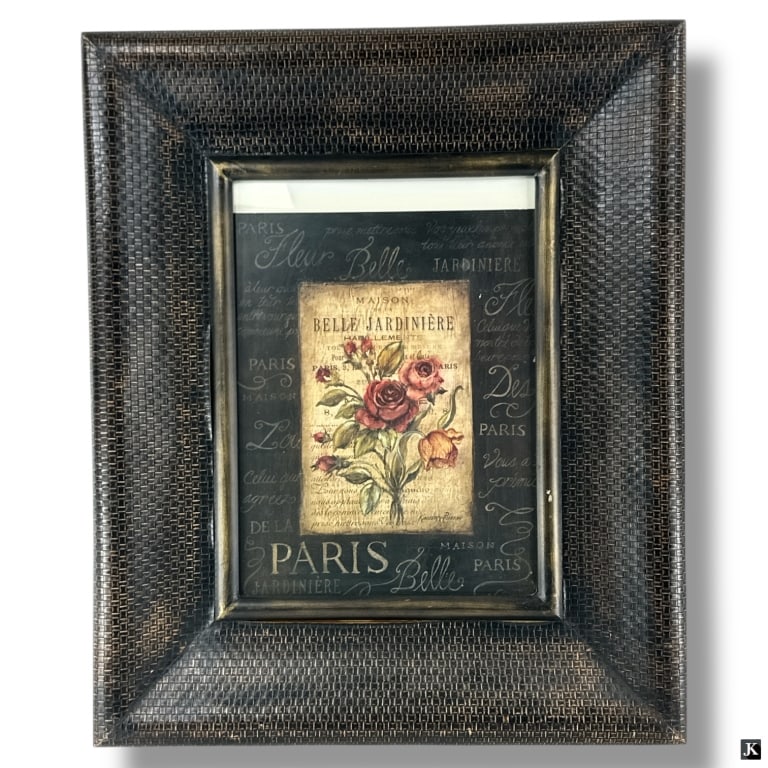 Decorative Framed Color Print "Belle Jardiniere" (1 of 3)