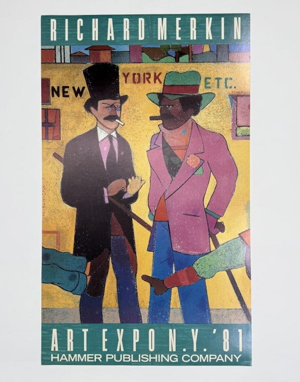 Vintage New York Art Expo 1981 Poster (1 of 2)