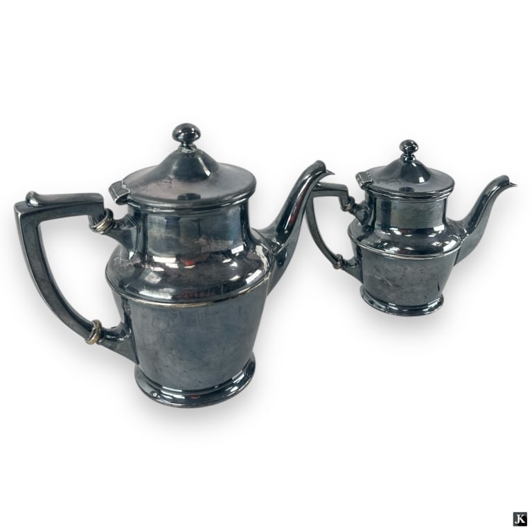 Silver Plate Tea Pots - 2