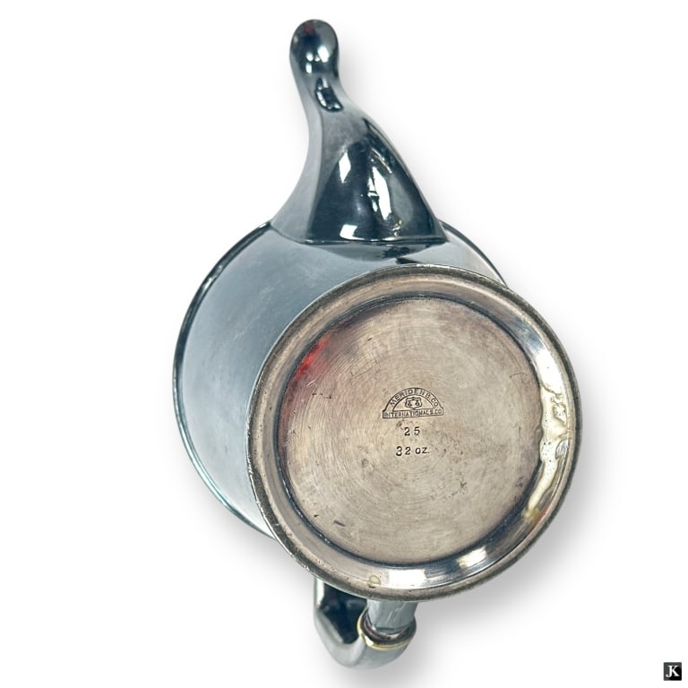 Silver Plate Tea Pots - 3