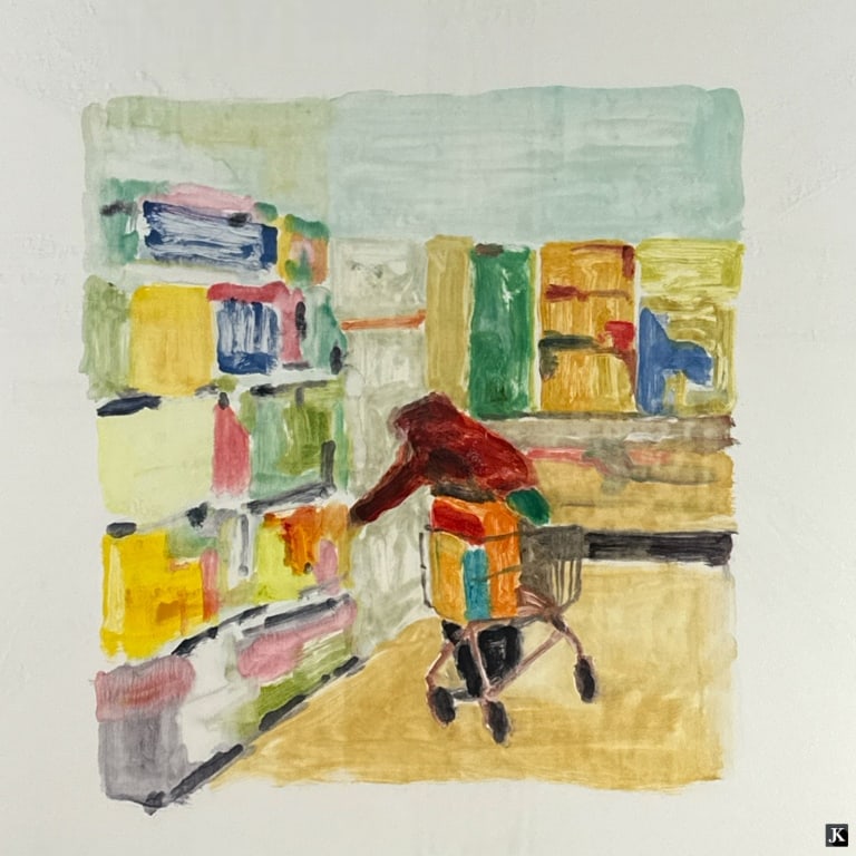 Unknown Artist Signed 2001 Lithograph Framed - 2