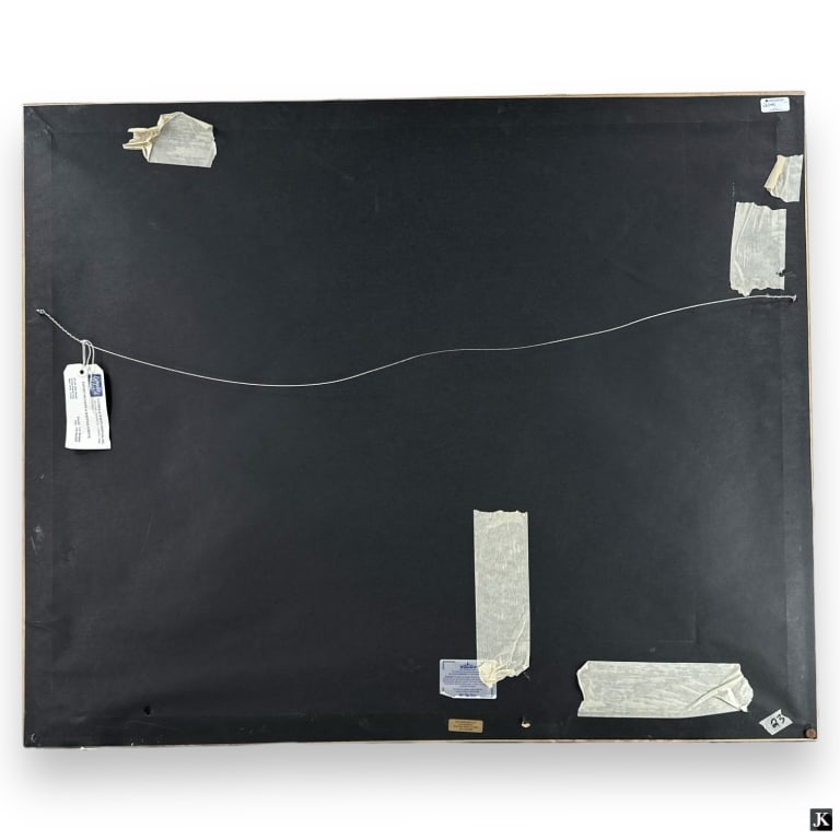 Unknown Artist Signed 2001 Lithograph Framed - 4