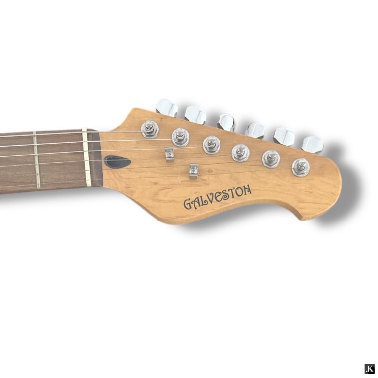 Mick Jagger Signed Galveston Electric Guitar - 3