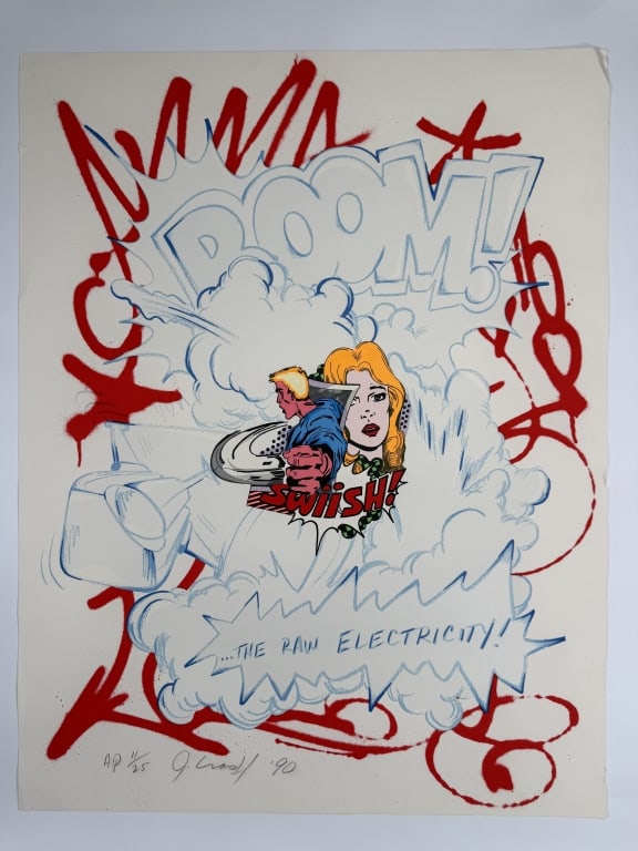 John 'Crash' Matos (b. 1961) AP Signed Serigraph (1 of 5)