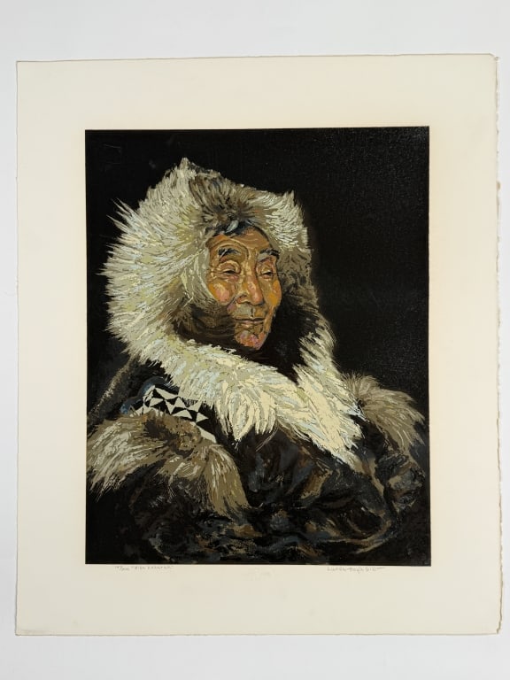 Lunda Hoyle Gill (1928-2003) Signed Serigraph (1 of 6)