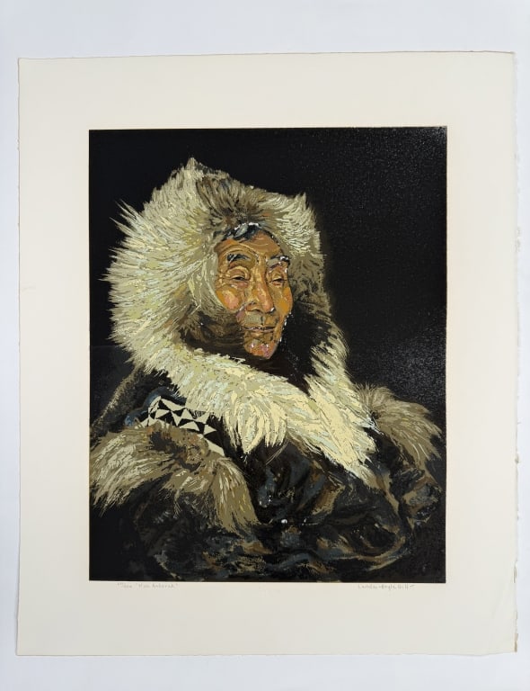 Lunda Hoyle Gill (1928-2003) Signed Serigraph (1 of 5)