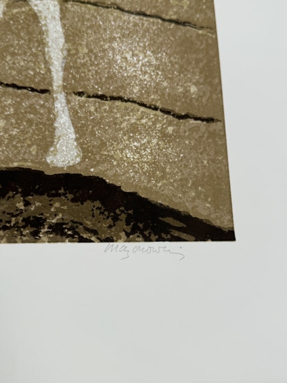 Douglas Mazonowicz (1921-2000) Signed Serigraph - 2