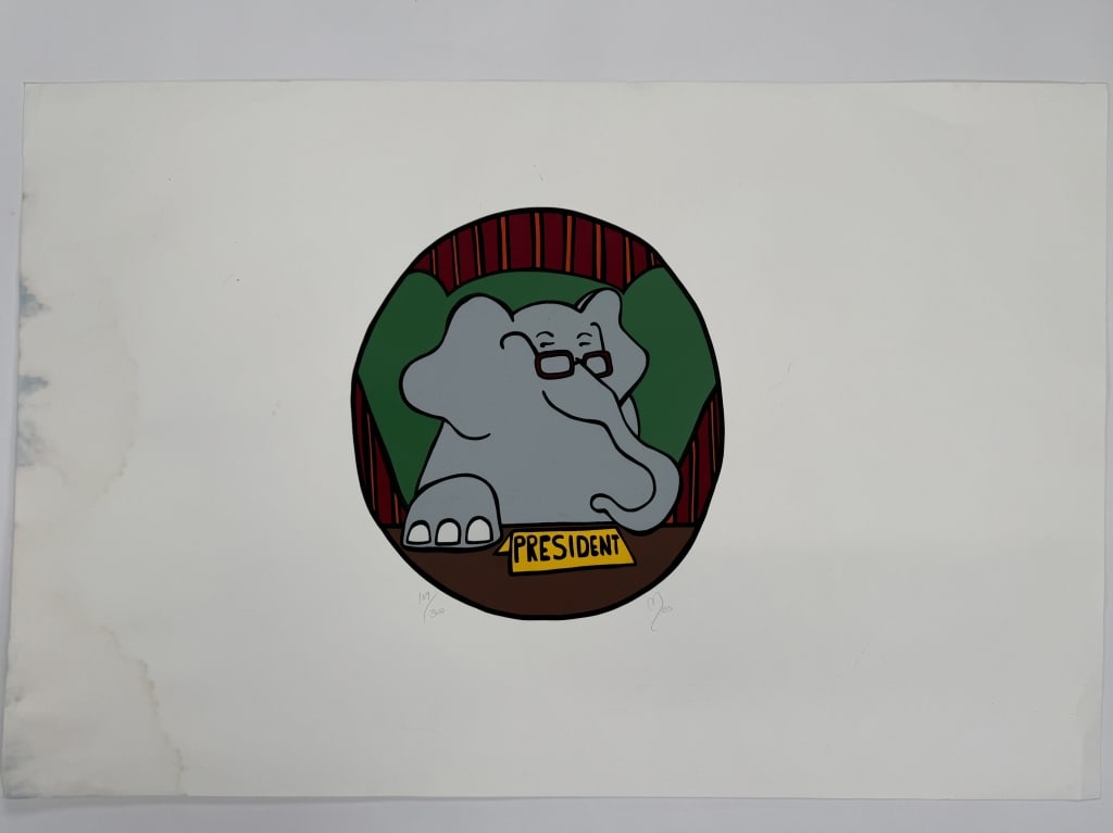 Artist Unknown Signed Serigraph (1 of 3)