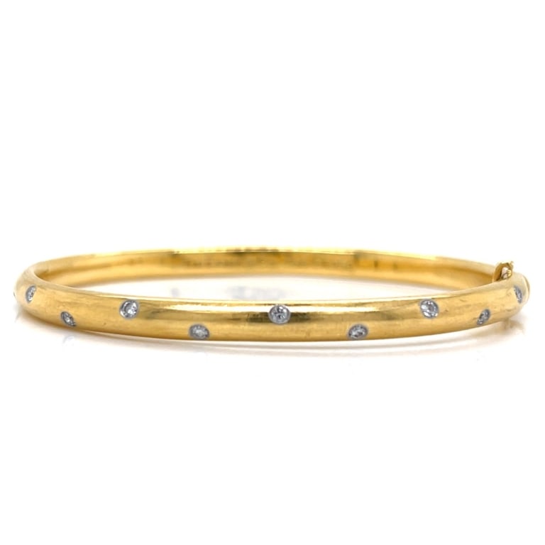 TIFFANY & CO. 18K Yellow Gold and Platinum Diamond (1 of 5)