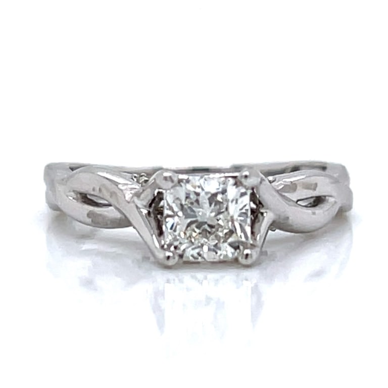 14K White Gold Diamond Ring (1 of 4)
