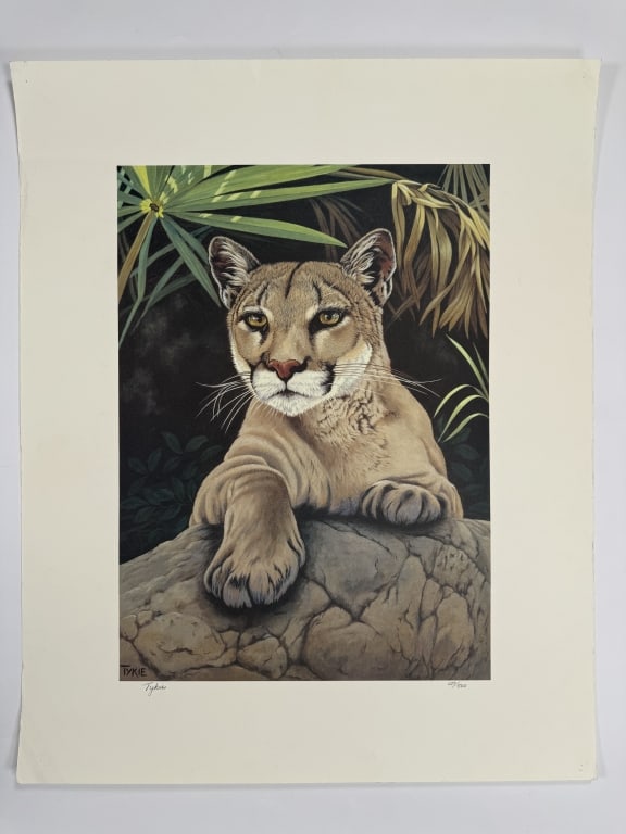 Tykie Ganz (1932-2022) Signed Lithograph (1 of 4)