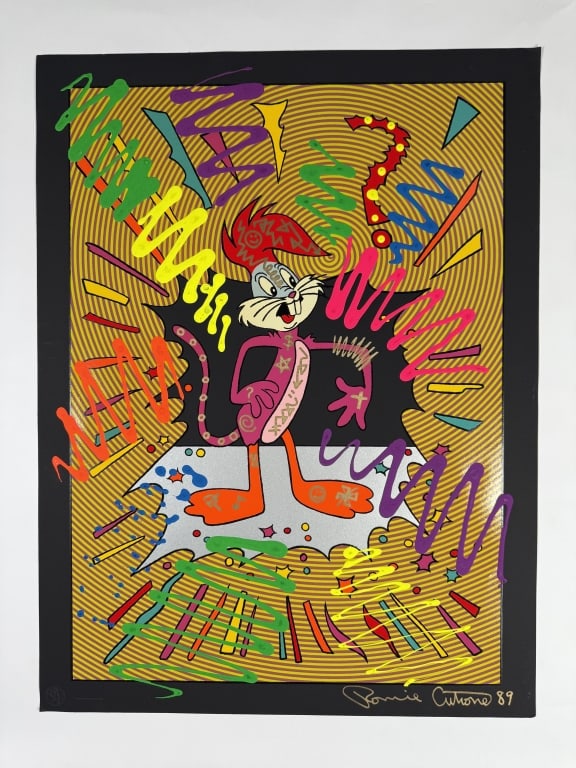 Ronnie Cutrone (1948-2013) Signed Serigraph (1 of 4)