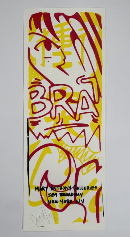 John 'Crash' Matos (b. 1961) Signed Serigraph (1 of 3)