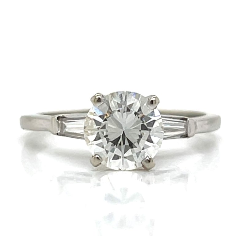 14K White Gold 1.20 Ct. Diamond Engagement Ring (1 of 4)