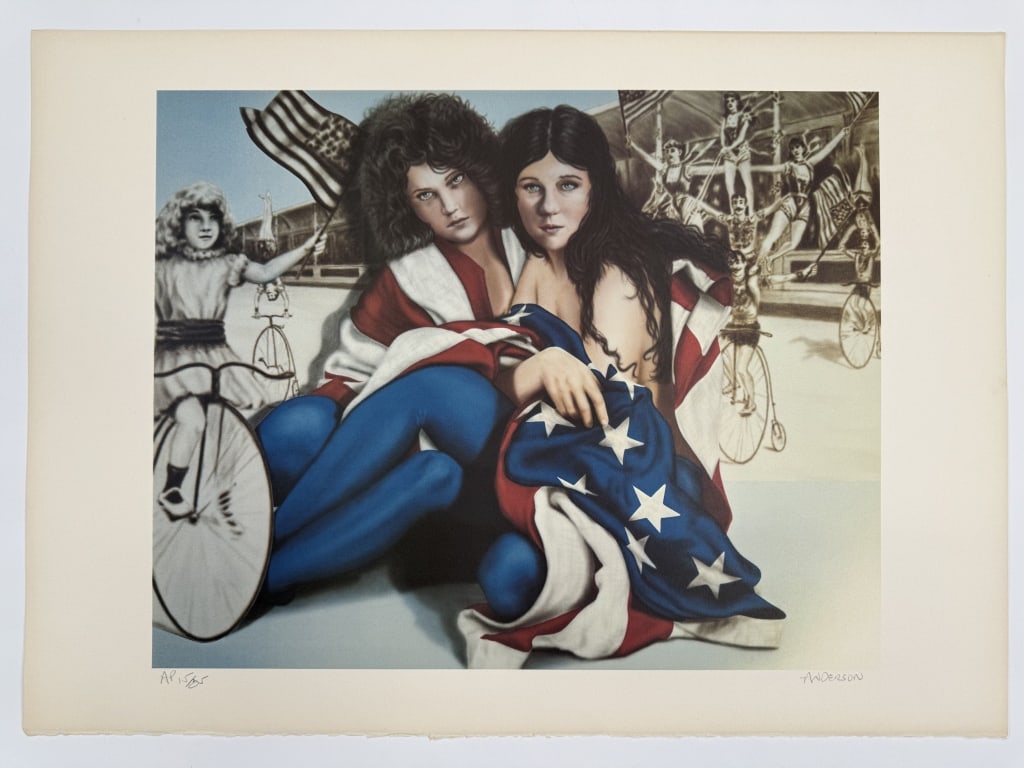 Robert Anderson (1945-2010) AP Signed Lithograph (1 of 5)
