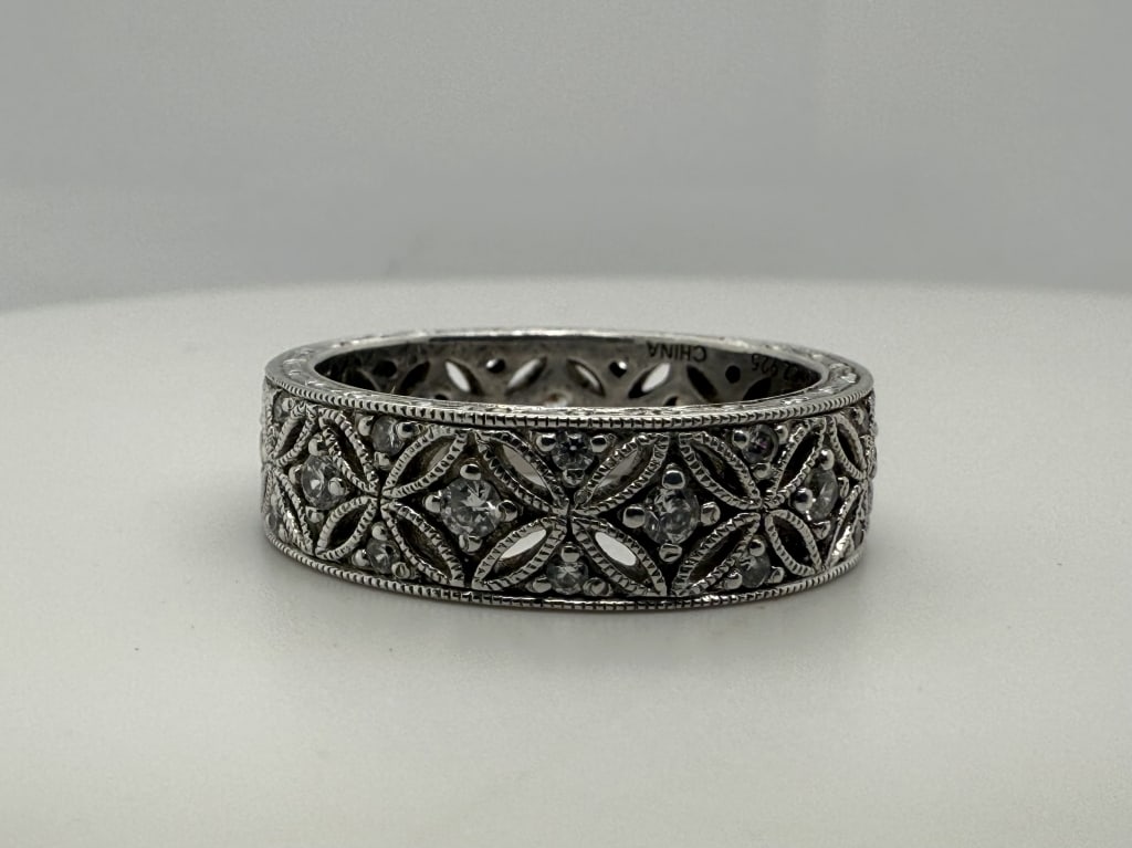 Tacori Sterling Silver CZ Epiphany Harlequin Band (1 of 7)