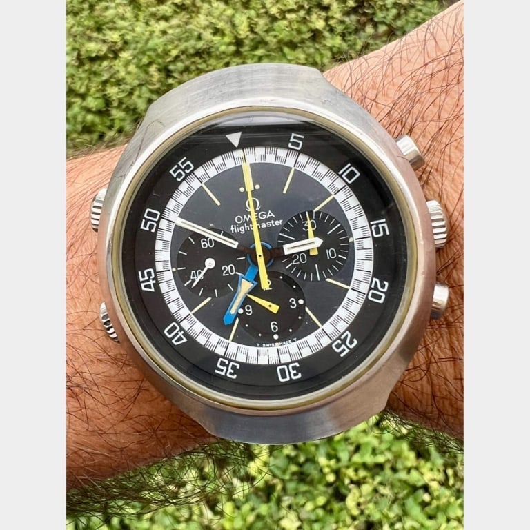 Omega Stainless Steel Flightmaster: Item # 11456 Category Watches Omega Stainless Steel Flightmaster 43mm Stainless Steel Case Automatic Movement