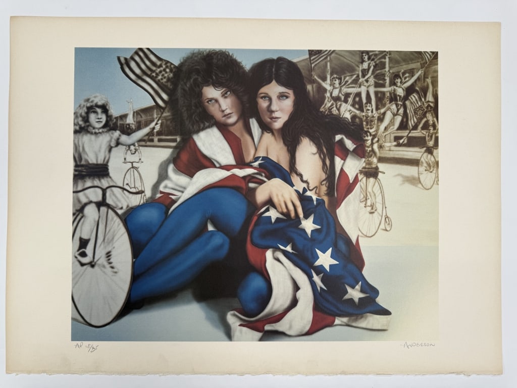 Robert Anderson (1945-2010) AP Signed Lithograph (1 of 5)