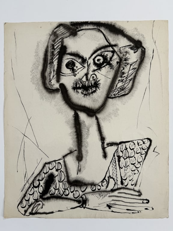 Rolph Scarlett (1889-1984) Ink/Paper (1 of 2)