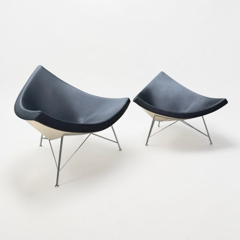 Pair of Coconut Lounge Chairs George Nelson Vitra (1 of 6)