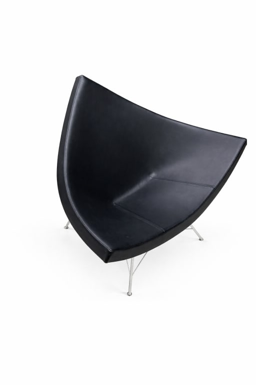 Coconut Lounge Chair George Nelson Vitra in Black (1 of 3)