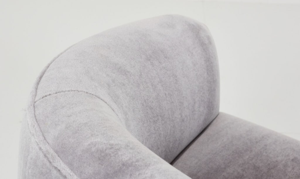 Custom, Barrel-Back Easy Chair - 2