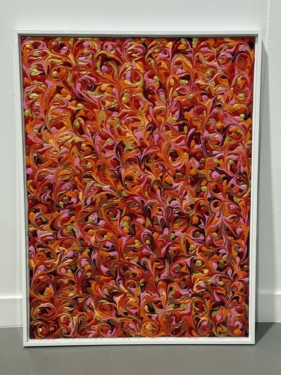 Eduardo Guelfenbein Chilean,1951: Eduardo Guelfenbein Chilean,1951 oil on canvas. Total Framed measures 54 x 40 inches wide. Art Measures 51 x 37. Signed. Dated.