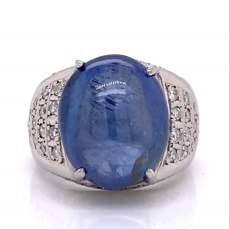 Sapphire And Diamond Ring (1 of 3)