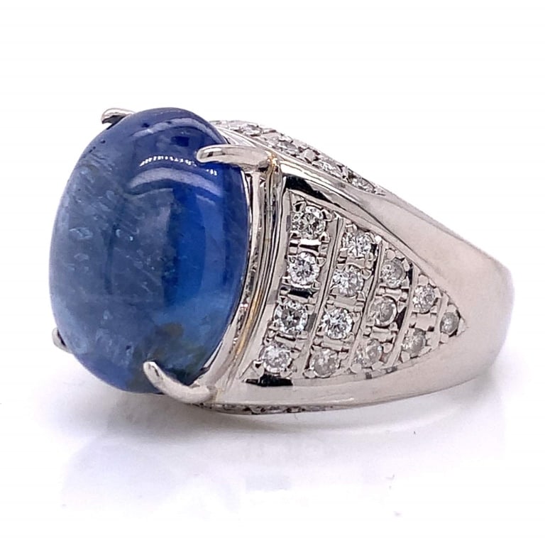 Sapphire And Diamond Ring - 2