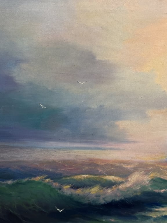 Attributed To: Ivan Aivazovsky Oil/Canvas - 4