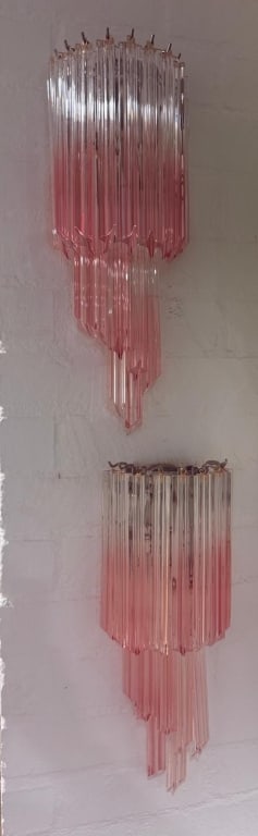 Venini Sconces: Venini Sconces PICK UP LOCATION - WEST LA, LOS ANGELES