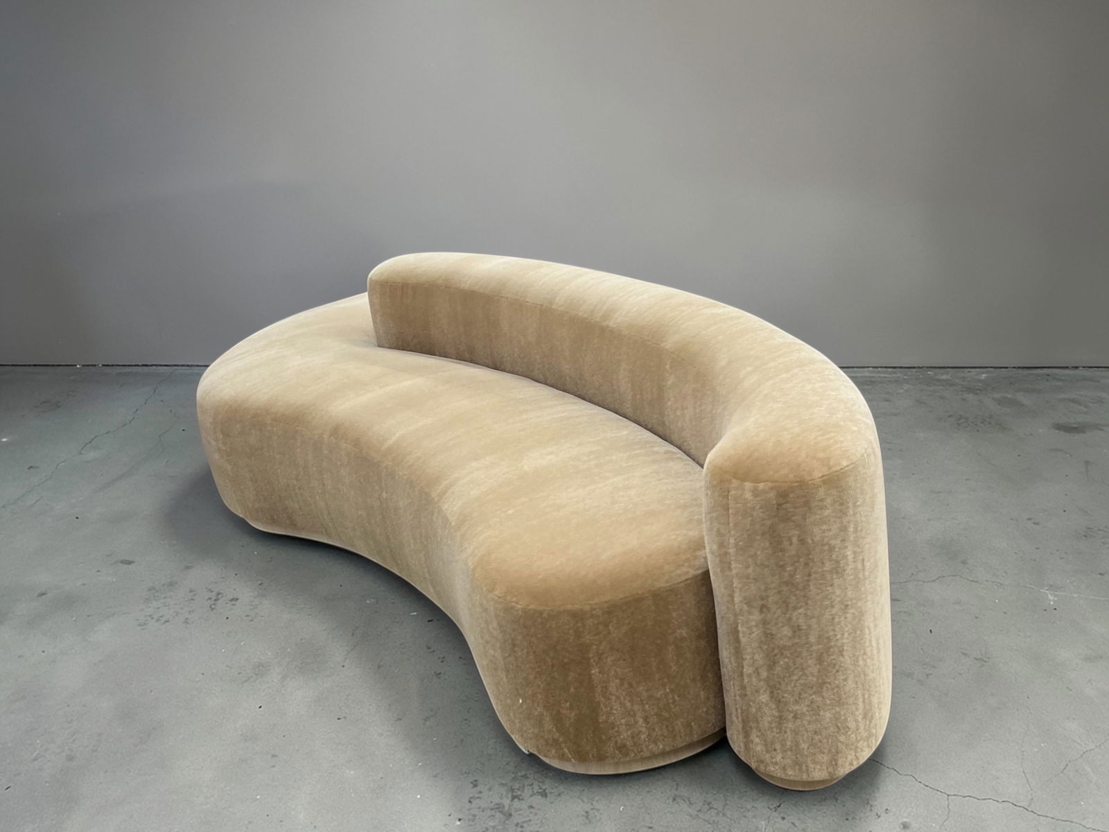 European Mohair Lounge Sofa: European Mohair Lounge SofaAll items are coming from LA.Delivery Time 3-5 Weeks