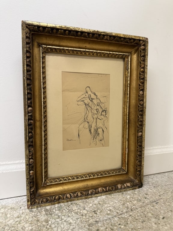 Max Libermann (1847-1935) Drawing/Paper (1 of 4)