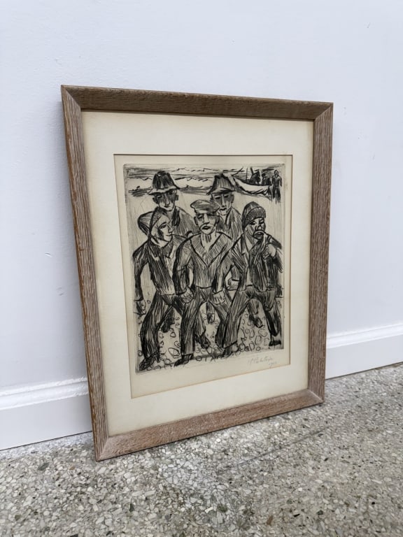 Max Pechstein (1881-1955) Etching (1 of 5)