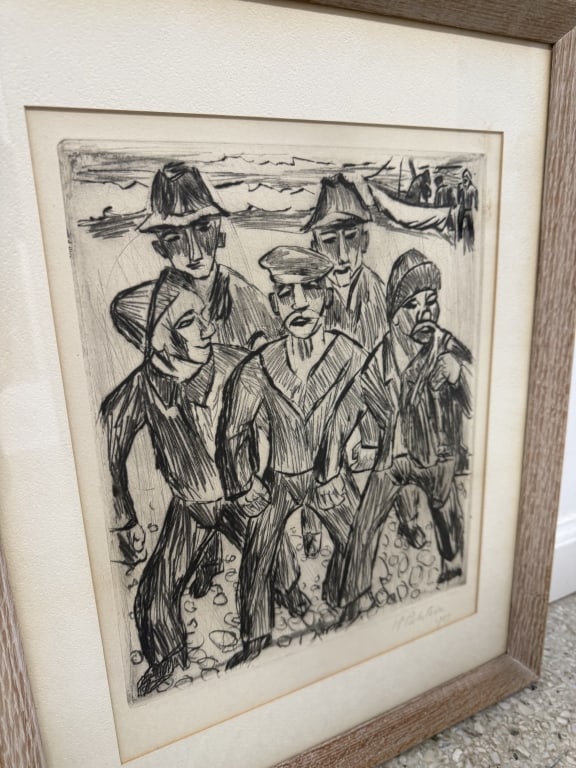 Max Pechstein (1881-1955) Etching - 2