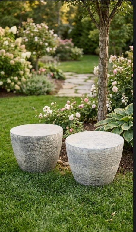 Pair of Restoration Hardware Vitro Side Table (1 of 3)