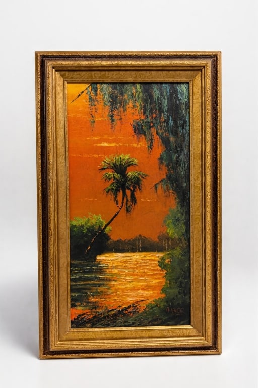 Alfred Hair FLORIDA HIGHWAYMEN Oil (1 of 6)