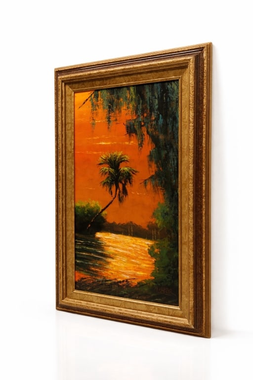 Alfred Hair FLORIDA HIGHWAYMEN Oil - 2