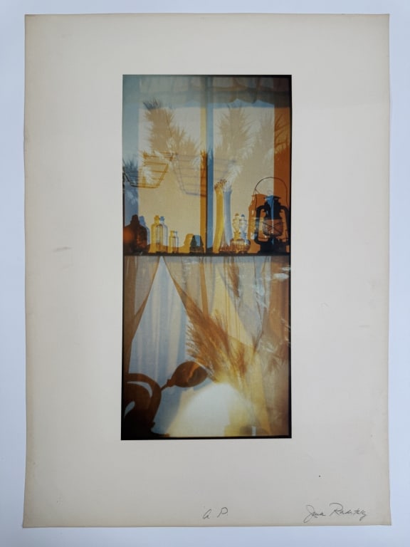 Jack Radetsky (b.1948) AP Signed Lithograph: Jack Radetsky, American (b.1948) artist proof signed lithograph 'Untitled-Star'. Signed lower right, 'A.P' written lower center. Unnumbered. Some creasing present, toning of paper, and small blemishes