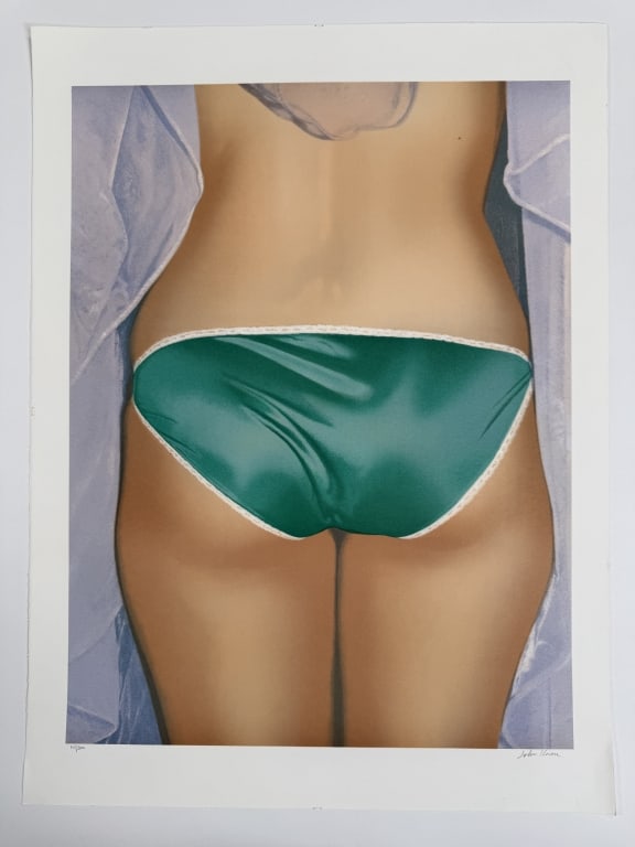 John Kacere (1920-1999) Signed Lithograph: John Kacere, American (1920-1999) signed lithograph "Jill I". Signed lower right and numbered 111/300 lower left. Embossed verso. Minor wear along the edges of the work, otherwise in good condition. M