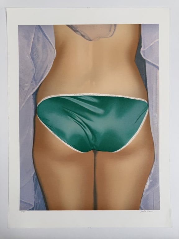 John Kacere (1920-1999) Signed Lithograph: John Kacere, American (1920-1999) signed lithograph "Jill I". Signed lower right and numbered 112/300 lower left. Embossed verso. Minor wear along the edges of the work, otherwise in good condition. M