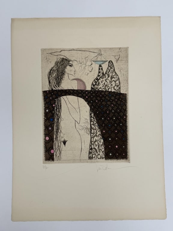 Ivan Dobroruka (1934-2001) Signed Etching (1 of 3)