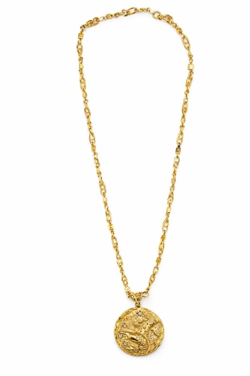 Unusual Possibly Tiffany Diamond Necklace/ Pendant (1 of 4)